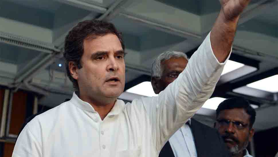 Rahul Gandhi holds Yuva Aakrosh Rally in Jaipur, attacks Modi govt over jobs, economy