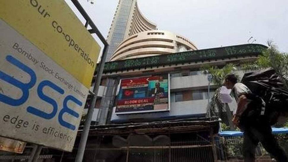 Sensex down 150 points, Nifty settles at 12055.80; BPCL, HDFC, Bajaj Finance shine  