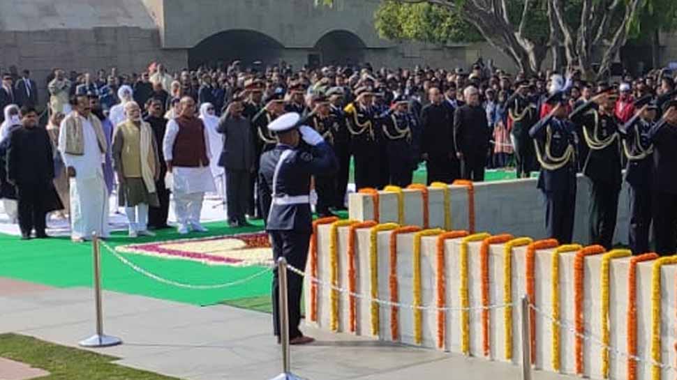 Nation observes Mahatma Gandhi&#039;s 72nd death anniversary and Martyrs&#039; Day, leaders pay tribute