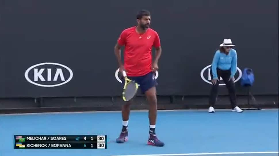 Australian Open: Rohan Bopanna-Nadiia Kichenok crash out of mixed doubles 