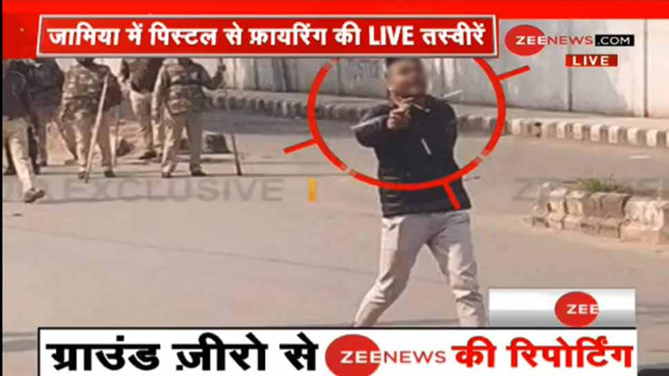 Breaking News: Man opens fire during anti-CAA protest in Delhi&#039;s Jamia, student injured 