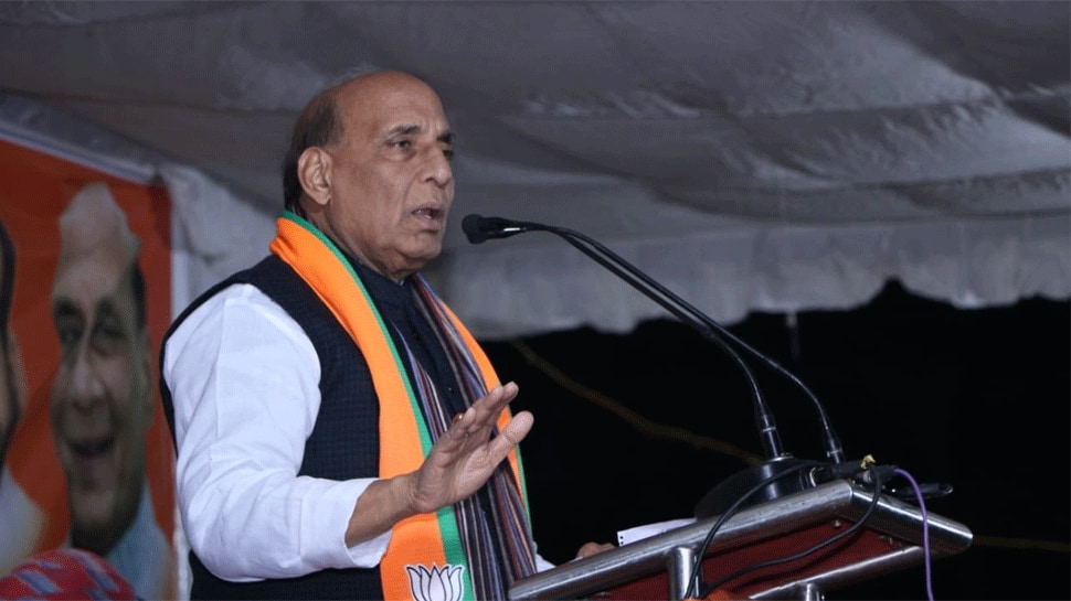 BJP fulfills its promises, PM Narendra Modi is 24-karat gold: Defence Minister Rajnath Singh