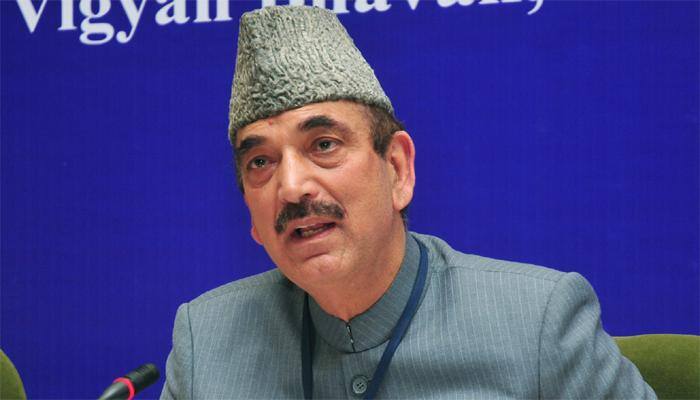 Ghulam Nabi Azad questions the government&#039;s move over removal of Article 370