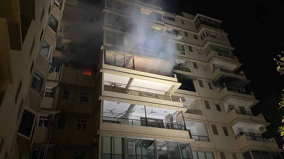 Fire in Mumbai&#039;s Malabar Hill residential building, no injuries reported