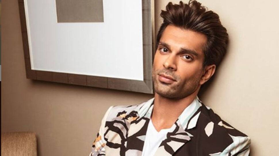 Karan Singh Grover is giving abstract painting a shot