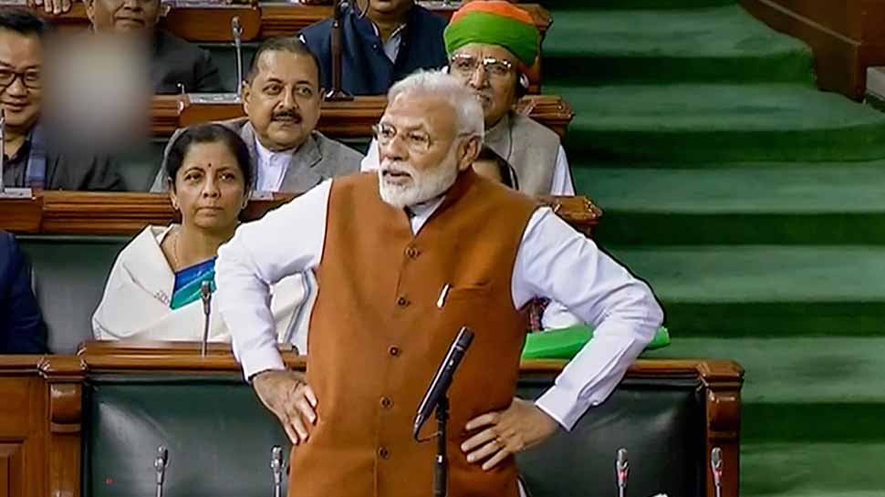 Someone had to become PM, so a line was drawn to divide India: PM Narendra Modi in Lok Sabha