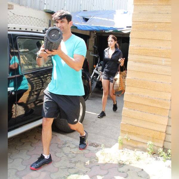 Sushant with Rhea