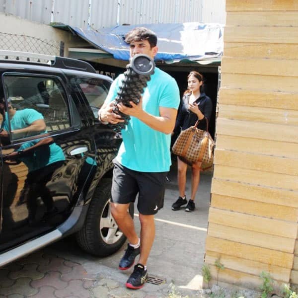 Sushant Singh Rajput with Rhea Chakraborty