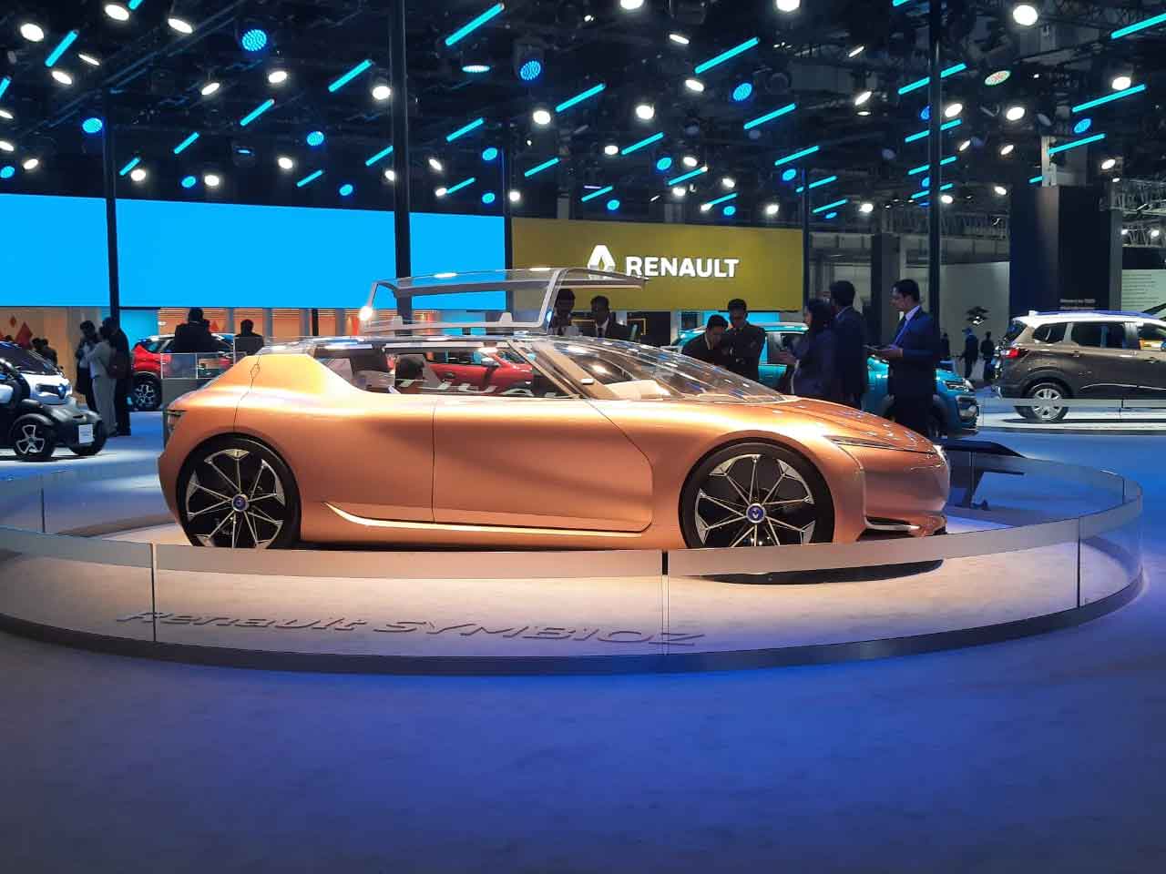 Renault electric vehicle SYMBIOZ concept