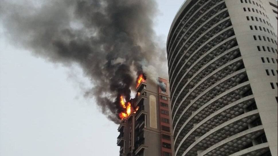 Fire in Navi Mumbai high-rise, six fire engines rushed to spot