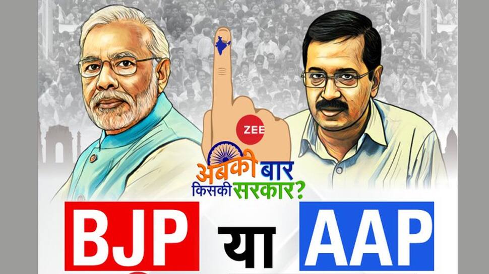 Delhi assembly election 2020: Watch live streaming of Zee News Maha Exit Poll