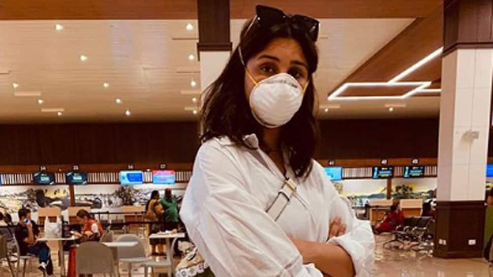 Parineeti Chopra dons a mask to protect against coronavirus