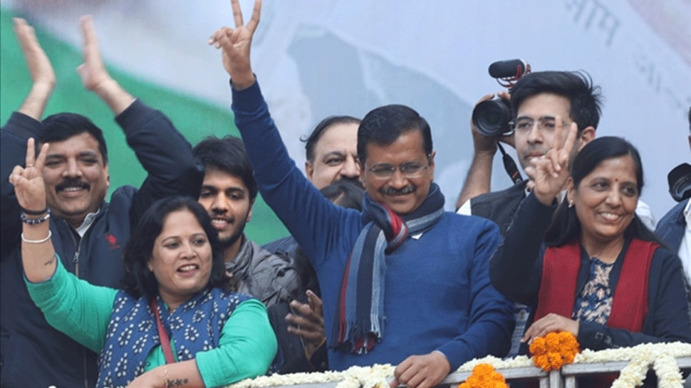 Delhi citizens gave me the best birthday gift ever: Arvind Kejriwal&#039;s wife Sunita on AAP&#039;s massive win