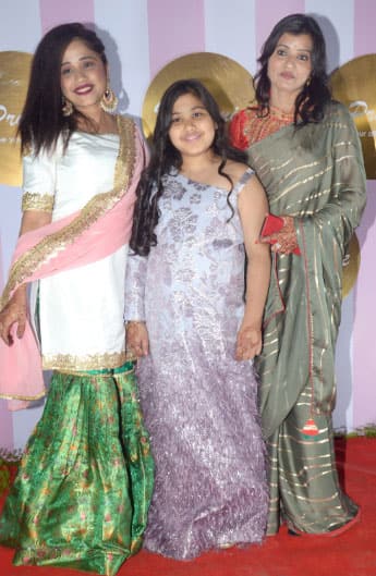 Kamya's daughter and family members