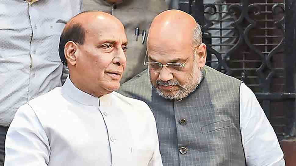 Amit Shah, Rajnath Singh pay homage to Pulwama martyrs on first attack  anniversary | India News | Zee News