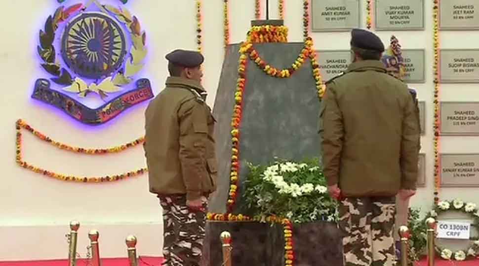 BREAKING NEWS: CRPF dedicates memorial to 40 Pulwama attack martyrs in J&amp;K