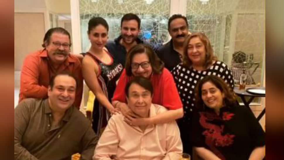 Kareena Kapoor celebrates father Randhir Kapoor&#039;s birthday with Saif Ali Khan and others  