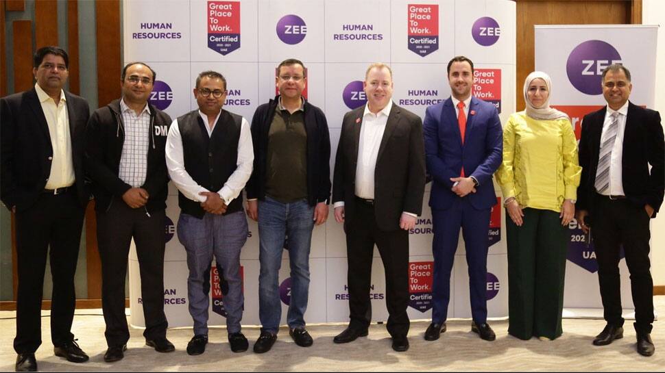 Zee Entertainment becomes the first broadcast Media and Entertainment company in the Middle East to be certified by Great Place to Work