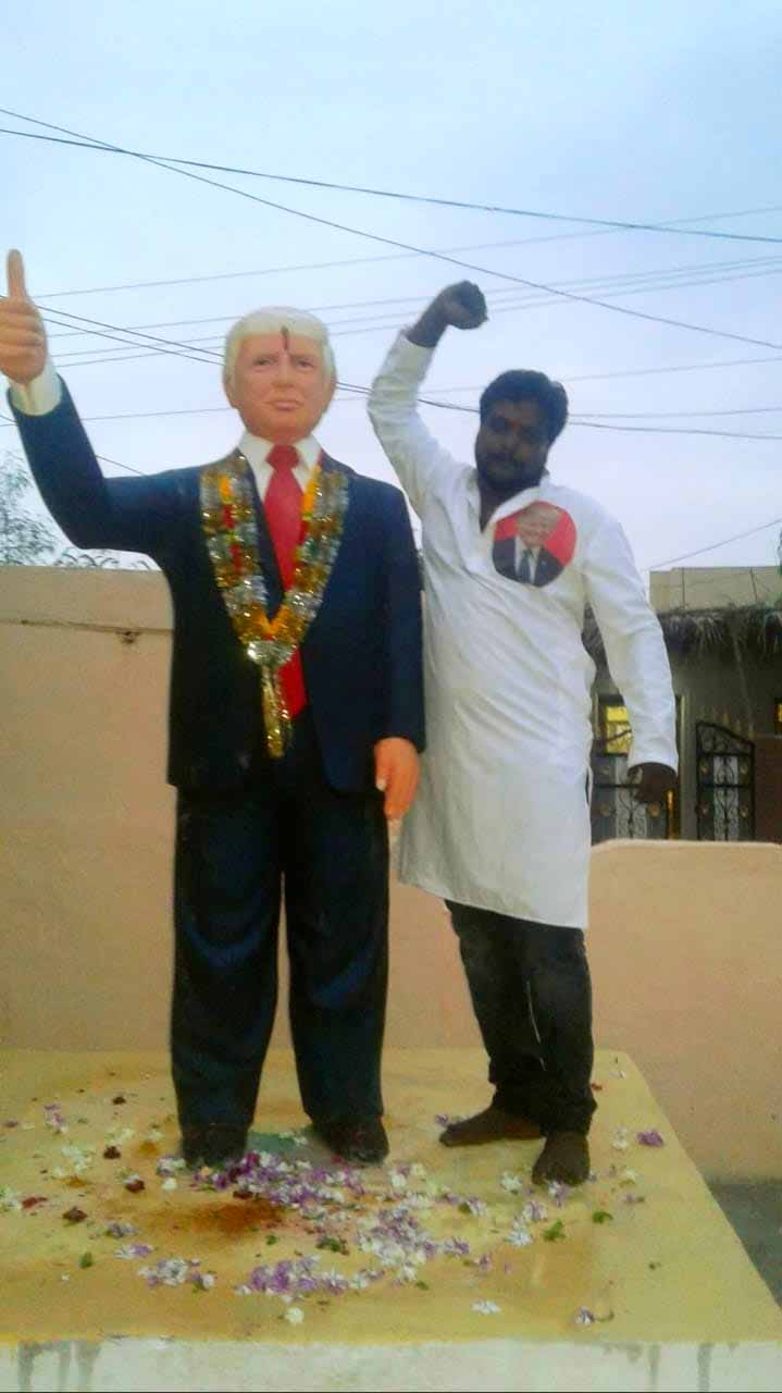 Trumps fan in India