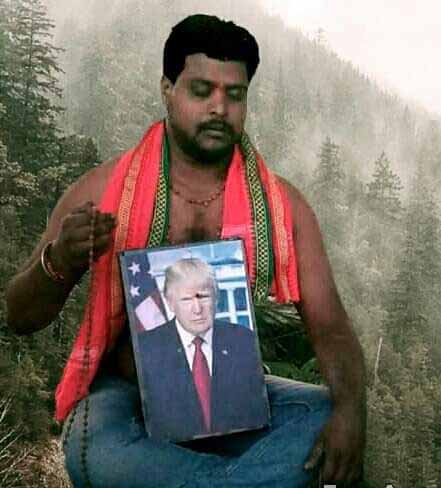 Bussa Krishna Trump fan