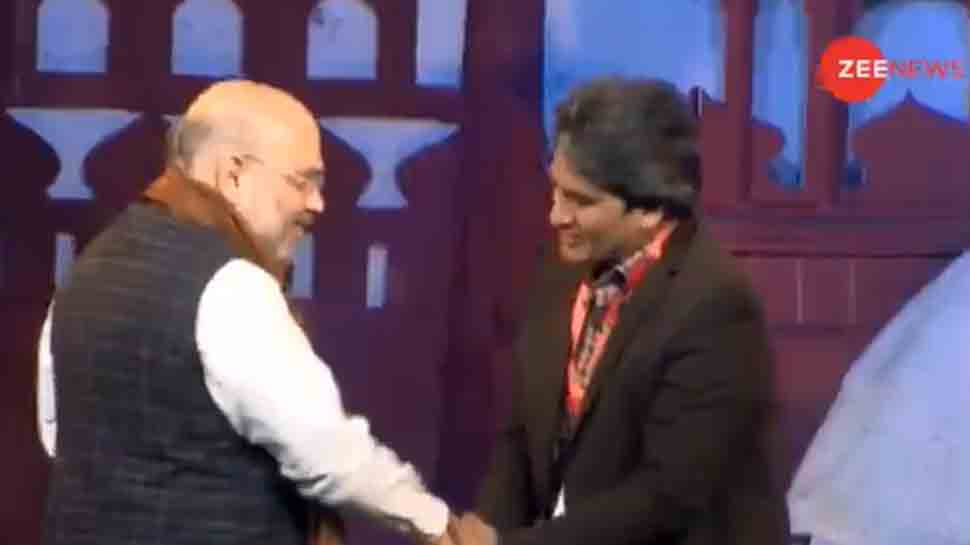 #IndiaKaArth: Amit Shah-Sudhir Chaudhary bonhomie enthralls audience at Arth festival