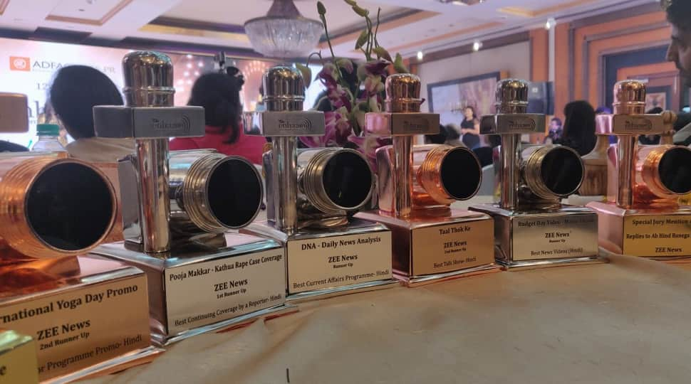 Zee News wins big at ENBA awards, DNA named Best Prime Time Show