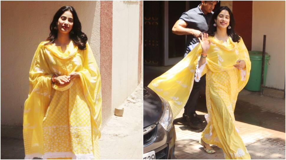 Entertainment news: Janhvi Kapoor exudes elegance as she dances to Piya Tose Naina Laage Re - Watch