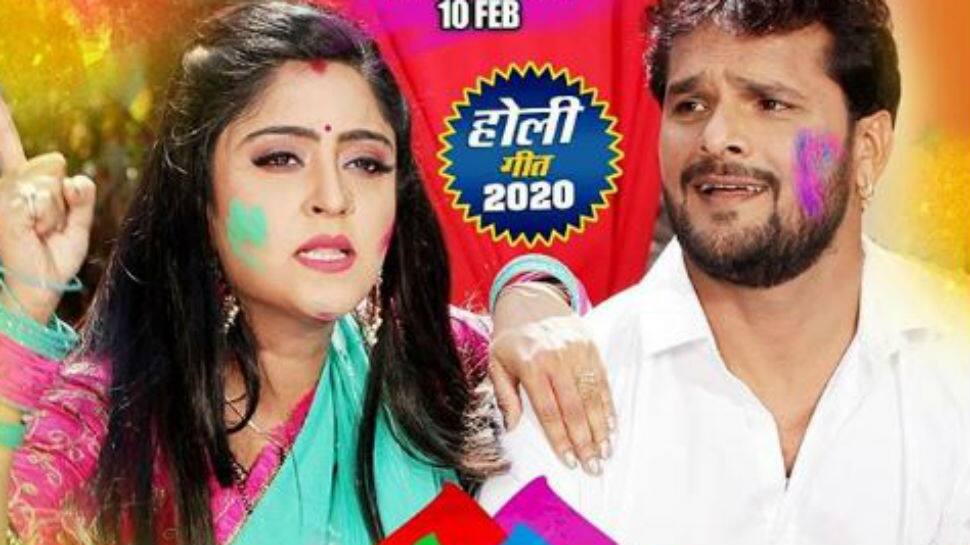 Holi 2020: Khesari Lal Yadav and Shubhi Sharma’s &#039;Bhatar Mera Holi Mein Dhokha Diya Hai&#039; sets YouTube on fire - Watch