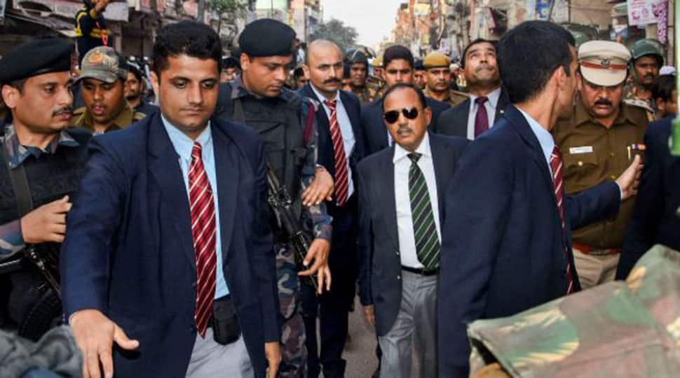 Peace will return, assures NSA Ajit Doval as he meets people in violence-hit areas of North East Delhi