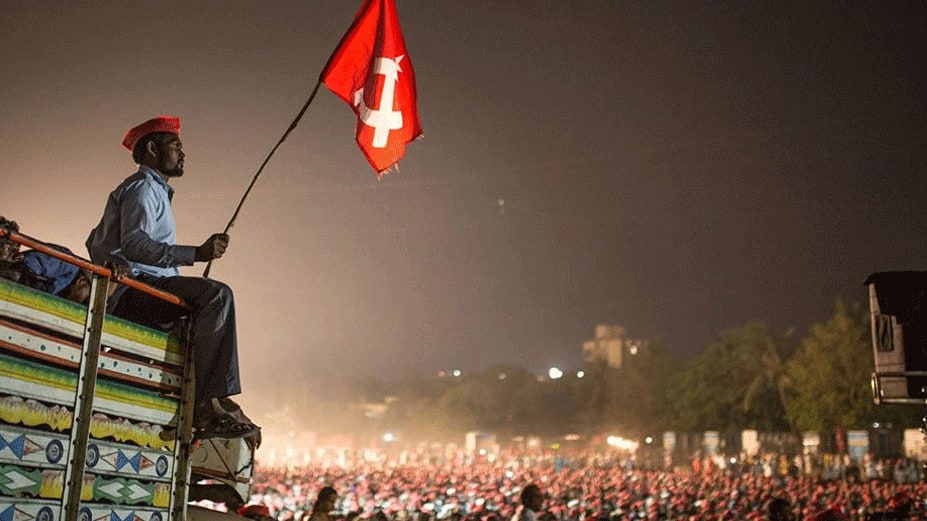 CPI-M takes out protest march against Delhi violence in Kolkata