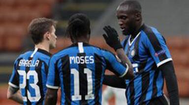 Inter Milan recover to beat Ludogorets Razgrad 2-1 at empty San Siro