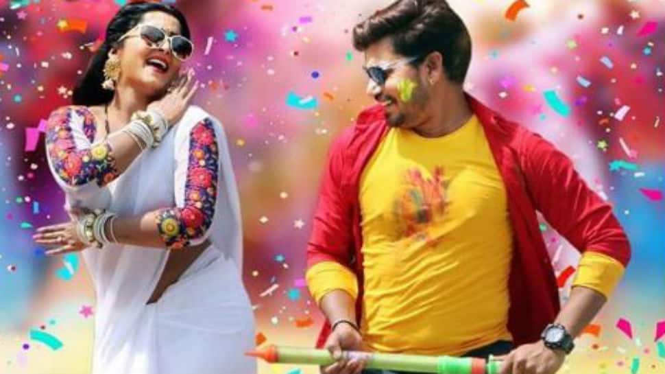 Bhojpuri 'hot cake' Anjana Singh and Pravesh Lal's Holi-special song is finally here - Watch Bhojpuri 'hot cake' Anjana Singh and Pravesh Lal's Holi-special song is finally here - Watch
