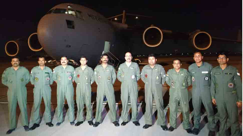 Coronavirus outbreak: Indian Air Force&#039;s C17 leaves for Iran to evacuate stranded Indians