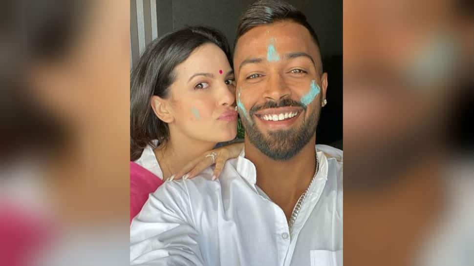 Holi 2020: Pics from Hardik Pandya and Natasa Stankovic&#039;s family-only celebrations