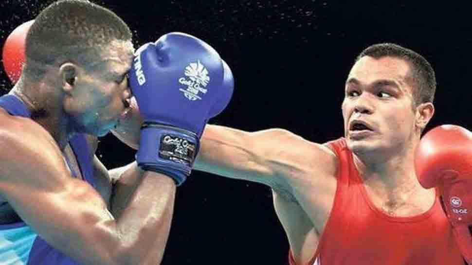 Vikas Krishan beats Ablaikhan Zhussopov, books place in final of Asian Olympic Boxing Qualifier