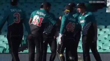 New Zealand ditch handshakes, celebrate Mitchell Marsh&#039;s dismissals with fist, elbow bumps