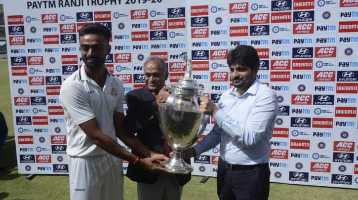Ranji Trophy final: Saurashtra lift maiden trophy after beating Bengal on 1st innings lead