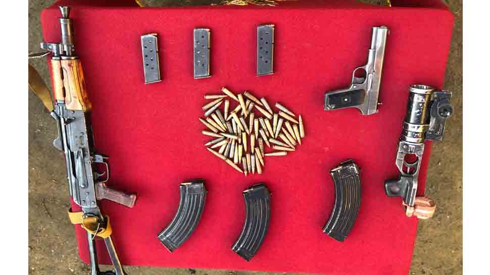 Two terrorist aides arrested in Jammu and Kashmir; arms, ammunition recovered 