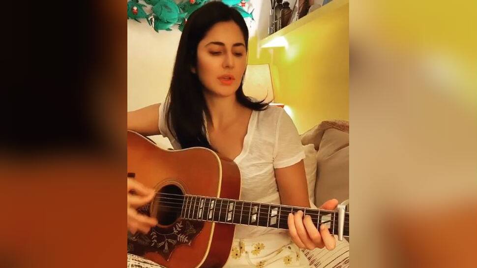 After workout at home, Katrina Kaif tries her hand at guitar amid coronavirus lockdown