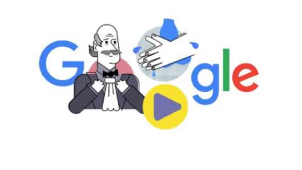 Google Doodle honours doctor Ignaz Semmelweis, ‘the father of handwashing’ amid COVID-19 pandemic