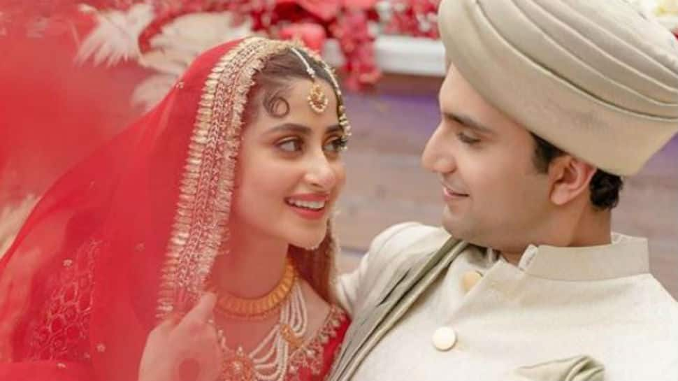 Trending pics from Sridevi’s ‘MOM’ co-star Sajal Aly’s wedding to Ahad Raza Mir in Abu Dhabi