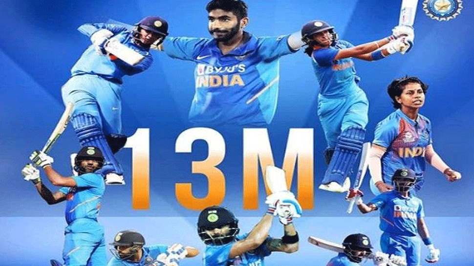 BCCI poster celebrating 13 million followers on Instagram misses out MS Dhoni, fans enraged  