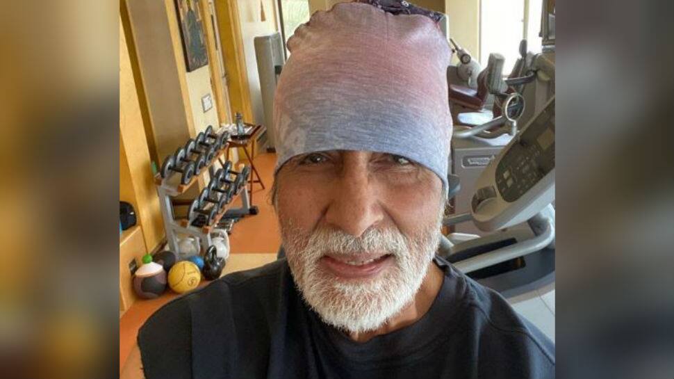 At 77, Amitabh Bachchan is setting fitness goals high with this pic, says ‘keep the gym going’