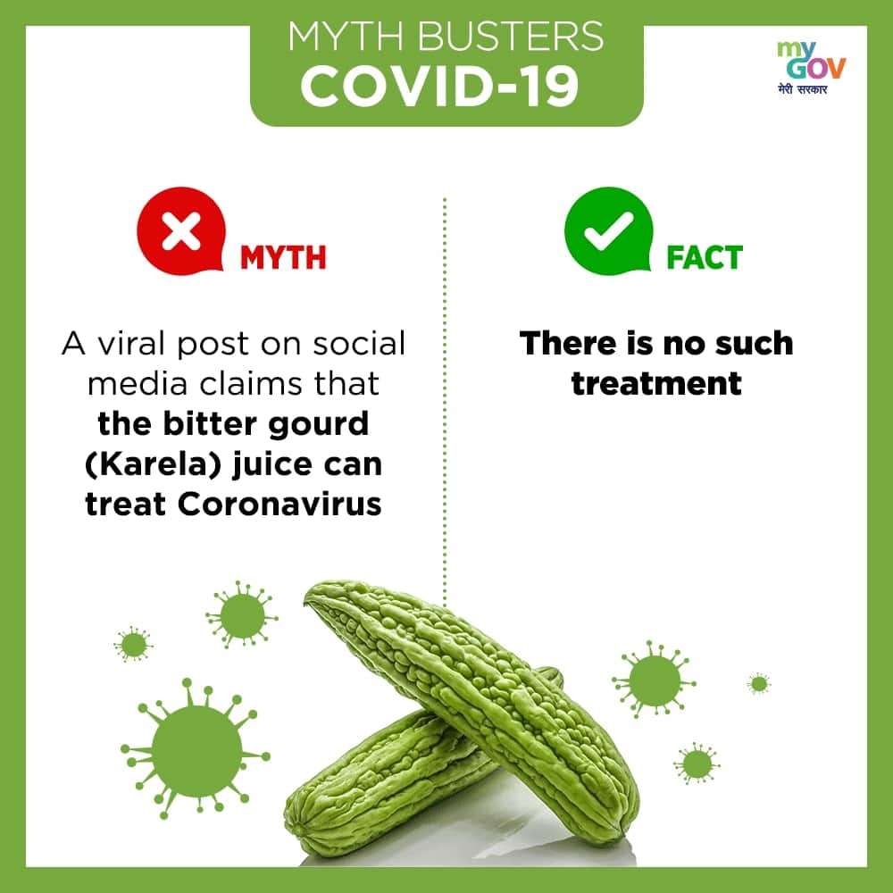 Fact: Bitter gourd juice can't treat coronavirus.