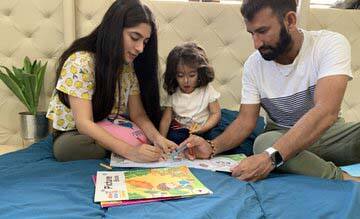 BCCI asks fans to spend time like Cheteshwar Pujara family amid coronavirus lockdown