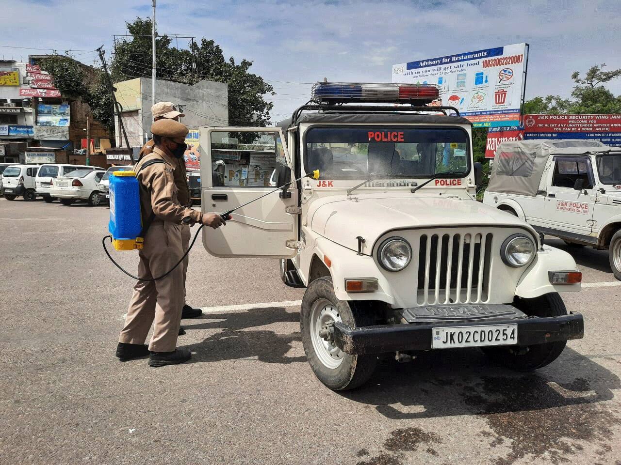 Sanitization process underway in UP's Gaziabad