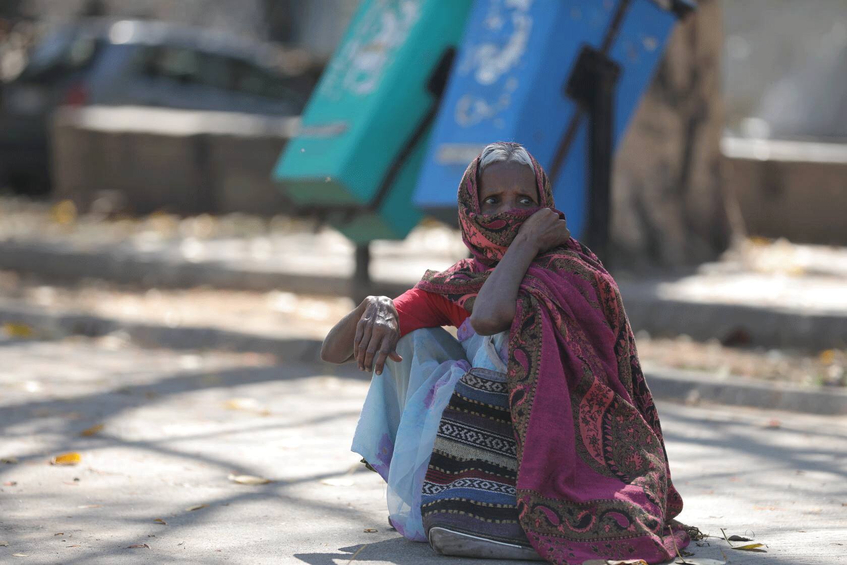 Streets of Delhi during lockdown