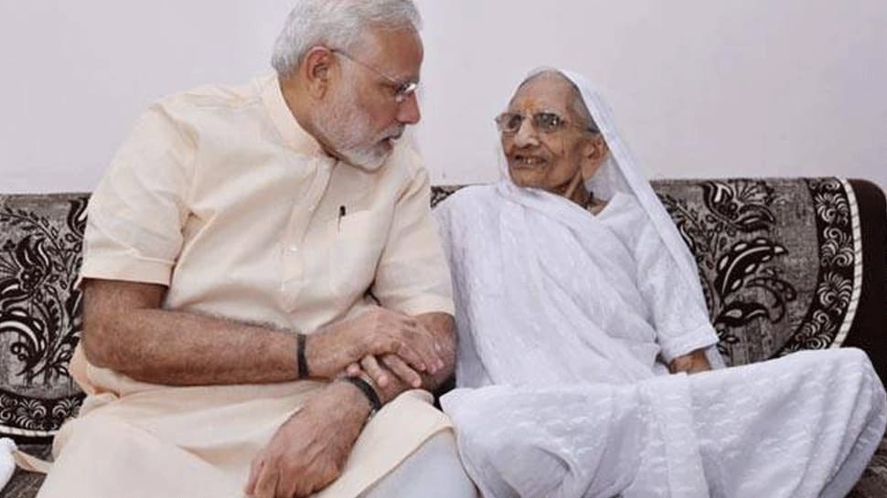 PM Narendra Modi&#039;s mother Heeraben donates Rs 25,000 from personal savings to PM Cares Fund to fight COVID-19 crisis