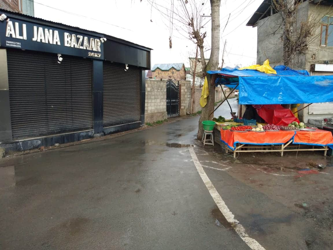 Vegetable Seller waiting for Customers 