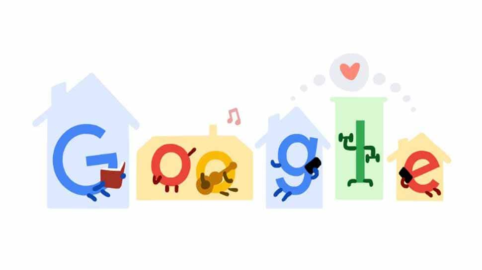 Stay home, save lives: Google Doodle urges people amid coronavirus COVID-19 pandemic